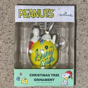 Snoopy Hallmark Christmas Ornament NIB